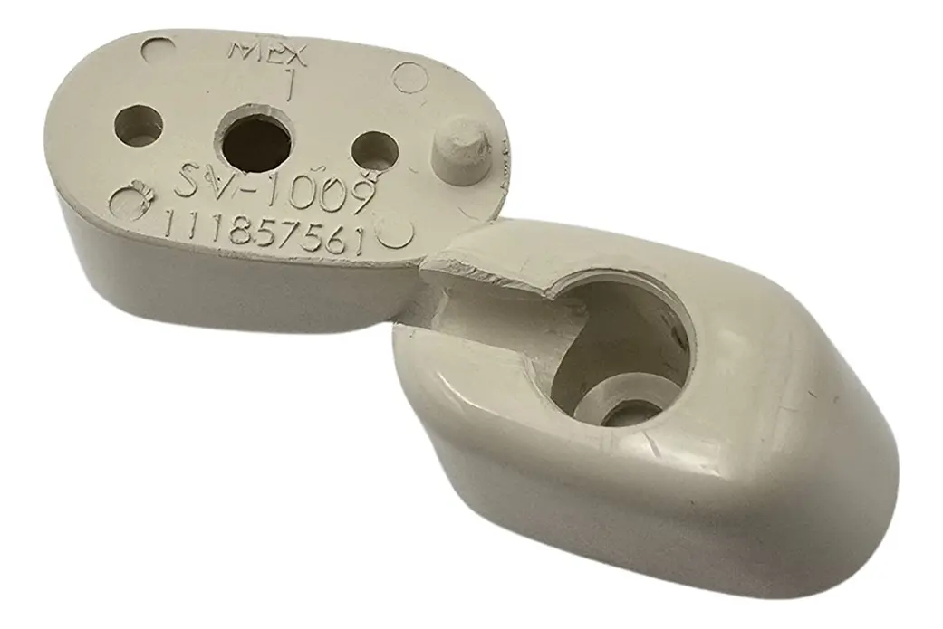 PAR DE SOPORTE VISERA HUESO PARA VW SEDAN VOCHO CLÁSICO Y VW COMBI - Image 2