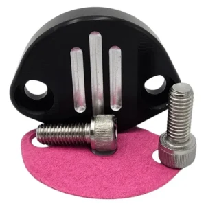TAPA NEGRA BILLET PARA BOMBA DE GASOLINA DE VW SEDAN Y VW COMBI